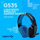 LOGITECH HEADSET G535 GAMING P/PS4/PS5 INAL BLUE