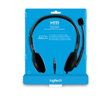 LOGITECH HEADSET H111 3.5MM