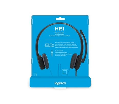 LOGITECH HEADSET H151 STEREO 3.5MM