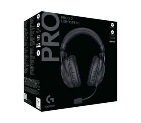 LOGITECH HEADSET PRO X 2 GAMING BLACK INAL