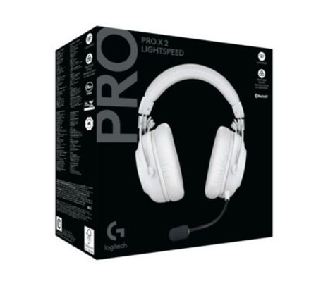 LOGITECH HEADSET PRO X 2 GAMING WHITE INAL