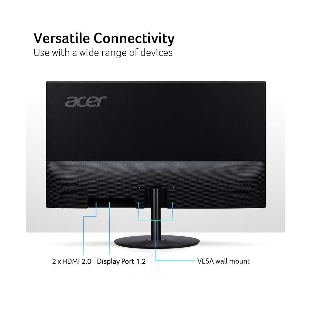 Monitor Acer Sa322qk 32" 4k Wqhd Zeroframe