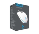 LOGITECH MOUSE G203 GAMING BLANCO LIGHTSYNC USB