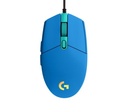 LOGITECH MOUSE G203 GAMING BLUE LIGHTSYNC USB