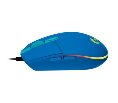 LOGITECH MOUSE G203 GAMING BLUE LIGHTSYNC USB