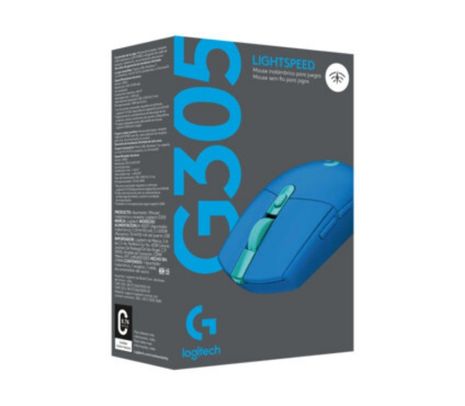 LOGITECH MOUSE G305 GAMING BLUE INALAMBRICO