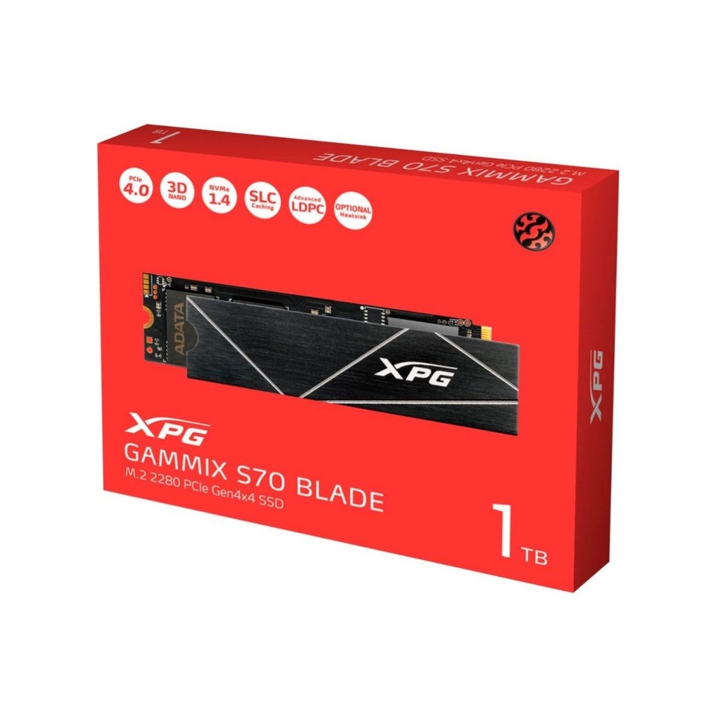 Ssd Nvme Adata Xpg S70 1tb 2280 M2 7400/6800