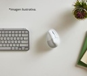 LOGITECH MOUSE LIFT VERTICAL OFF WHITE INAL+BT