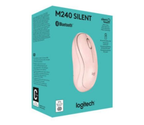 LOGITECH MOUSE M240 SILENT ROSE INAL+BT