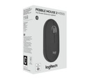 LOGITECH MOUSE M350S PEBBLE 2 GRAPHITE INAL+BT