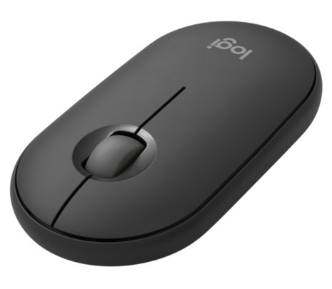 LOGITECH MOUSE M350S PEBBLE 2 GRAPHITE INAL+BT