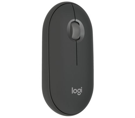 LOGITECH MOUSE M350S PEBBLE 2 GRAPHITE INAL+BT