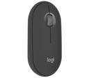 LOGITECH MOUSE M350S PEBBLE 2 GRAPHITE INAL+BT