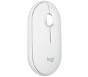 LOGITECH MOUSE M350S PEBBLE 2 OFF WHITE INAL+BT