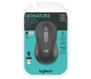 LOGITECH MOUSE M650 LARGE IZQ GRAFITO INAL+BT