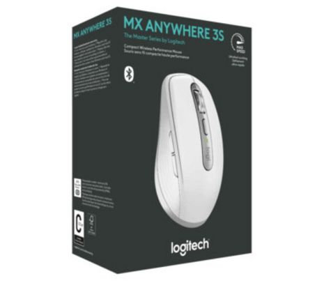 LOGITECH MOUSE MX ANYWHERE 3S PALE GREY INAL+BT