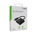 BELKIN AVC002BTBK ADAPTADOR USB-C A HDMI/USB-C (60W) CP