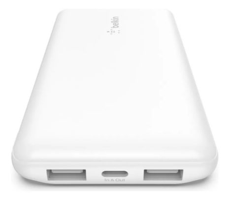 BELKIN BPB011BTWH BATERIA DE RESPALDO 10.000 MAH USB-A/USB-C 15W WHITE