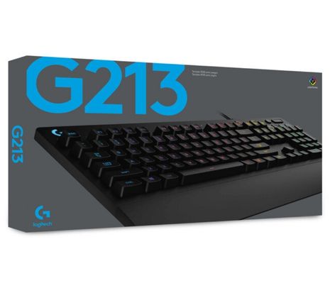 LOGITECH TECLADO G213 GAMING TACTILE USB