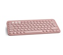 LOGITECH TECLADO K380S PEBBLE KEYS 2 ROSE INAL+BT