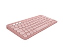 LOGITECH TECLADO K380S PEBBLE KEYS 2 ROSE INAL+BT