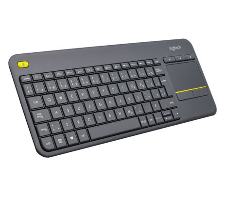 LOGITECH TECLADO K400 PLUS INALAMBRICO C/TOUCH