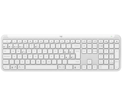 LOGITECH TECLADO K950 SIGNATURE SLIM OFF WHITE INAL+BT