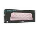 LOGITECH TECLADO MX KEYS MINI ROSE INAL+BT