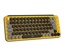 LOGITECH TECLADO POP KEYS BLAST YELLOW INAL+BT 