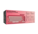 LOGITECH TECLADO POP KEYS HEARTBREAKER ROSE INAL+BT 