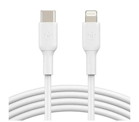 BELKIN CAA003BT1MWH CABLE USB-C A LIGHTNING BLANCO 60W 1M