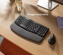 LOGITECH TECLADO WAVE KEYS GRAPHITE INAL+BT