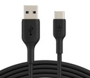 BELKIN CAB001BT2MBK CABLE USB-A A USB-C 2.0 NEGRO 15W 2M