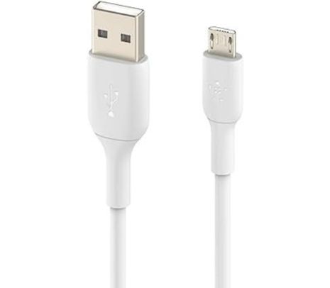 BELKIN CAB005BT1MWH CABLE MICRO USB A USB-A WHITE 60W 1M