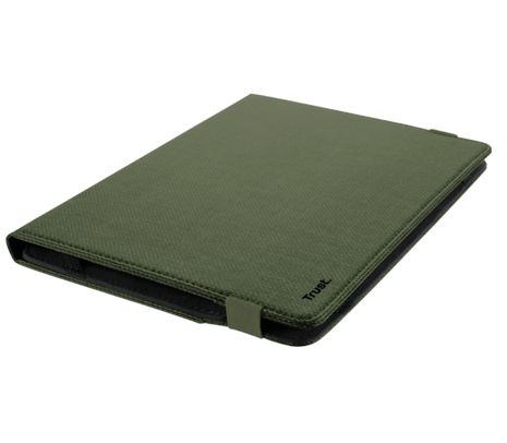 TRUST ESTUCHE CON SOPORTE P/TABLET 10" ECO VERDE PRIMO