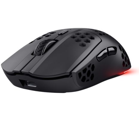 TRUST MOUSE GAMING GXT929 HELOX BLACK INAL CON LED