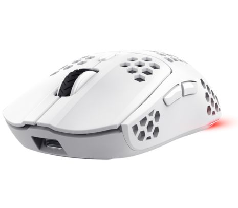 TRUST MOUSE GAMING GXT929 HELOX WHITE INAL CON LED