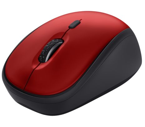 TRUST MOUSE YVI+ SILENT ECO RED INAL