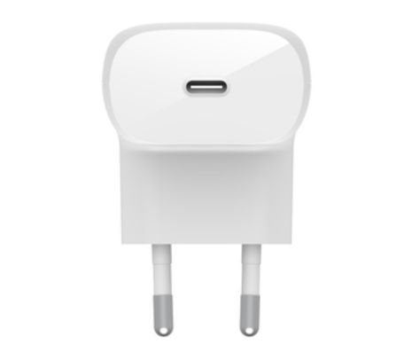 BELKIN WCA005VFWH CARGADOR DE PARED USB-C 30W WHITE