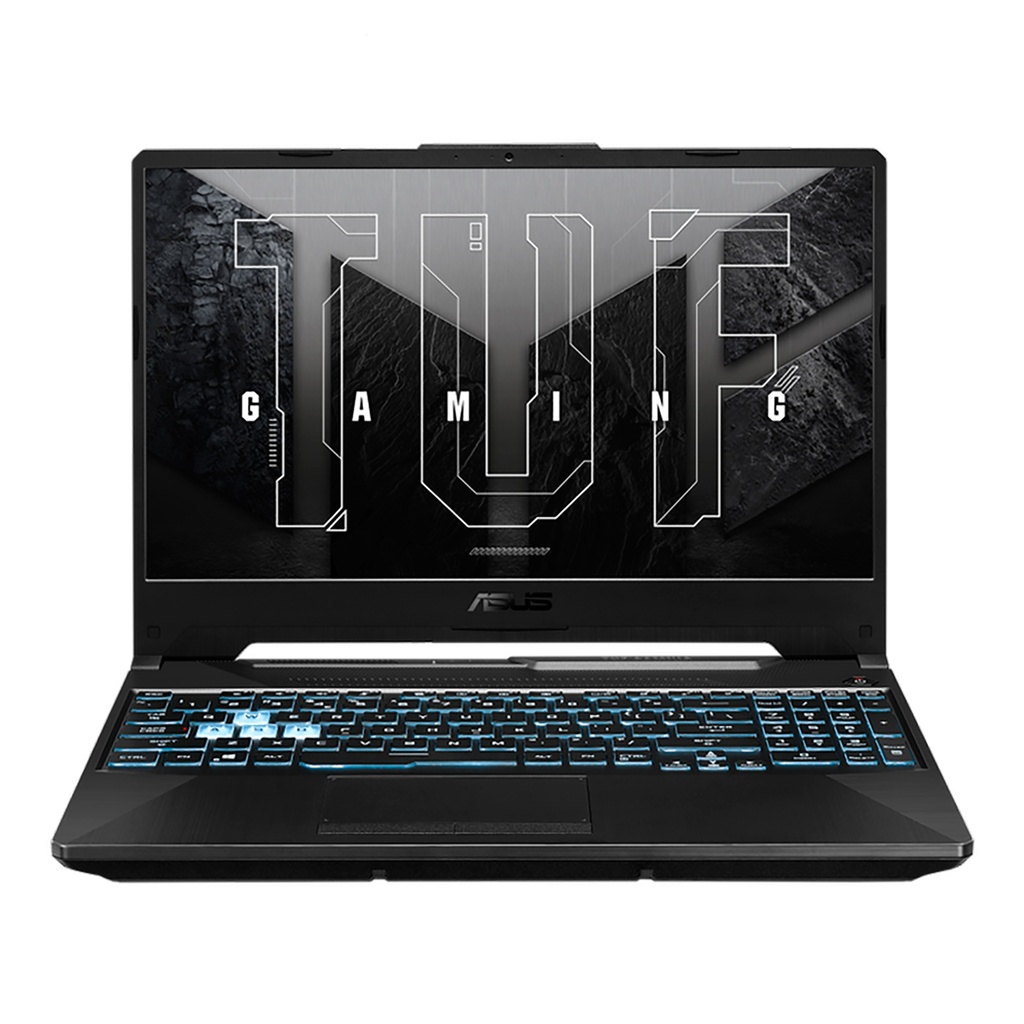 NOTEBOOK ASUS TUF GAMING A15 FA506NC-HN011W - 15.6'' IPS ANTI-REFLEJO 144Hz. AMD RYZEN 5 7535HS. NVIDIA GEFORCE RTX 2050, 4GB GDDR6. WINDOWS 11. 8GB RAM. 512GB SSD. CÁMARA WEB. WIFI. BLUETOOTH. LI-ION 3 CELDAS 48Wh