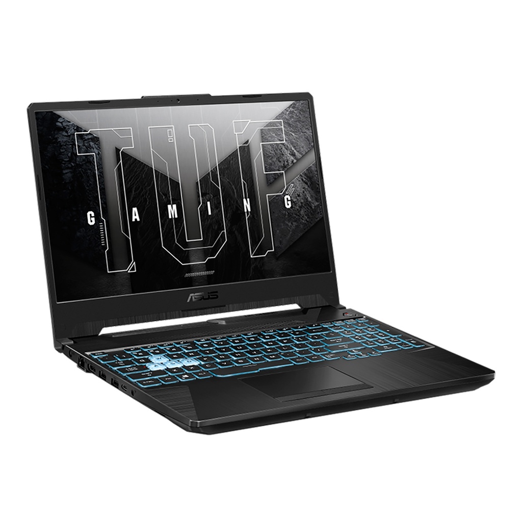 NOTEBOOK ASUS TUF GAMING A15 FA506NC-HN011W - 15.6'' IPS ANTI-REFLEJO 144Hz. AMD RYZEN 5 7535HS. NVIDIA GEFORCE RTX 2050, 4GB GDDR6. WINDOWS 11. 8GB RAM. 512GB SSD. CÁMARA WEB. WIFI. BLUETOOTH. LI-ION 3 CELDAS 48Wh