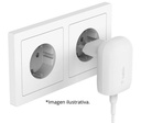 BELKIN WCA005VFWH CARGADOR DE PARED USB-C 30W WHITE