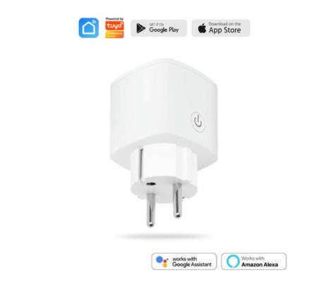 BSMART BS-EI01 ENCHUFE INTELIGENTE SCHUKO MIDE CONSUMO WIFI TUYA SMART