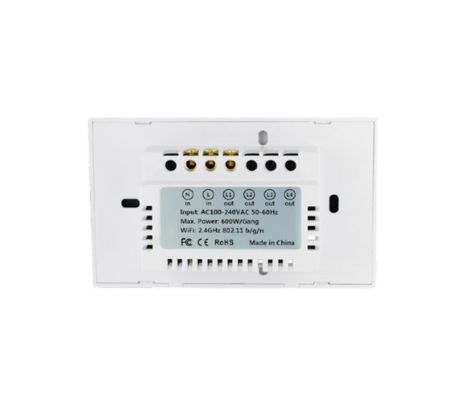 BSMART BS-IL01WT INTERRUPTOR DE LUZ INTELIGENTE WIFI TUYA SMART BLANCO