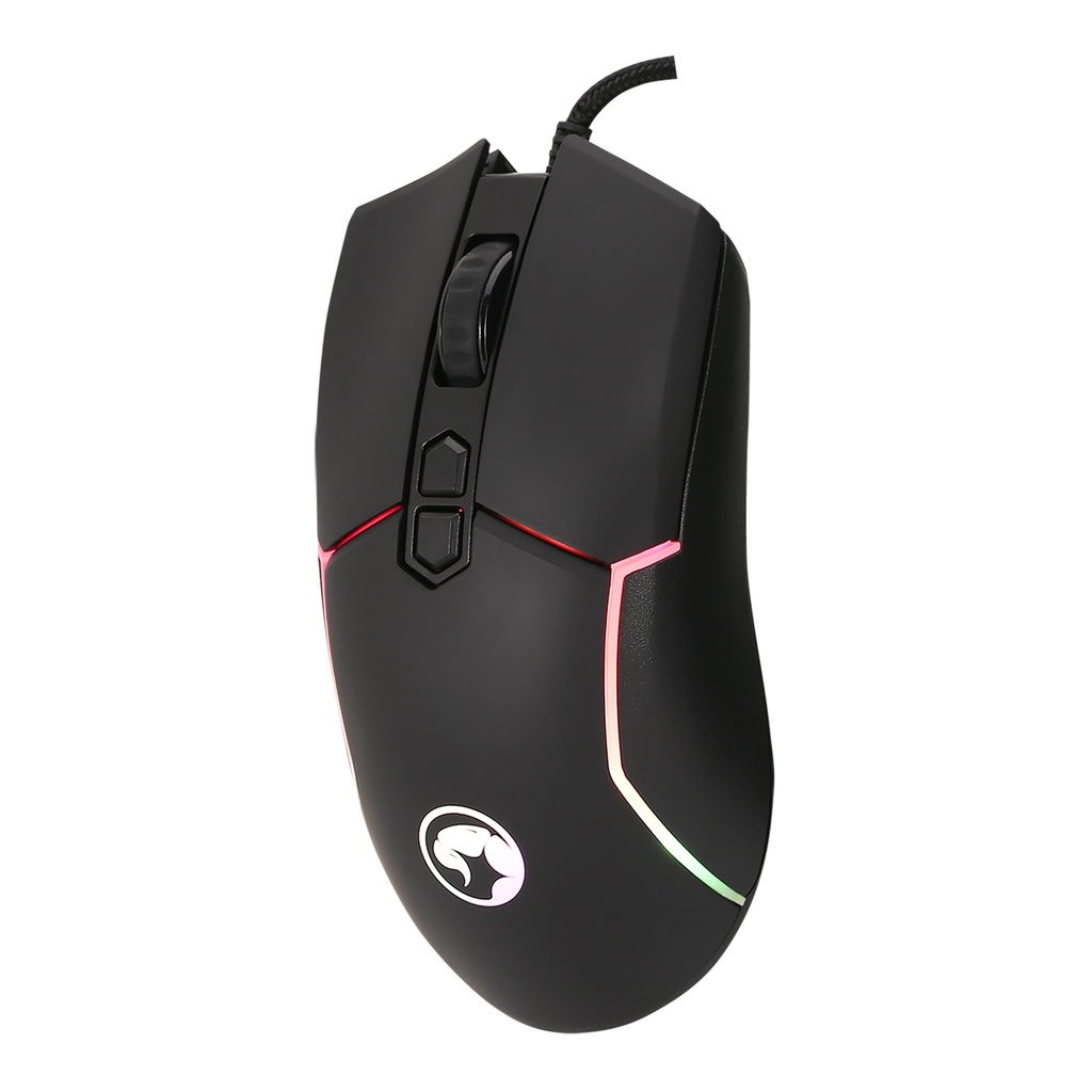 MARVO - MOUSE GAMING CABLEADO CON ILUMINACIÓN M655 - HASTA 12000DPI. ILUMINACIÓN RGB.