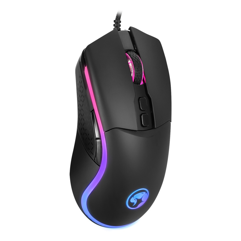 MARVO - MOUSE GAMING CABLEADO CON ILUMINACIÓN M358 - HASTA 7200DPI. ILUMINACIÓN RGB.