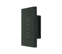 BSMART BS-IL03BK INTERRUPTOR DE LUZ INTELIGENTE X3 WIFI TUYA SMART NEGRO