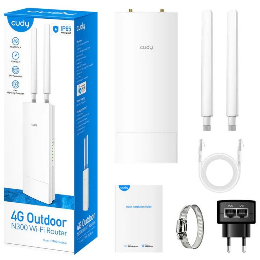 Access Point Cudy Wifi 4g N300 Outdoor