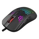 MARVO - MOUSE GAMING CABLEADO CON ILUMINACIÓN G925 - HASTA 12000DPI. ILUMINACIÓN 11 MODOS RGB