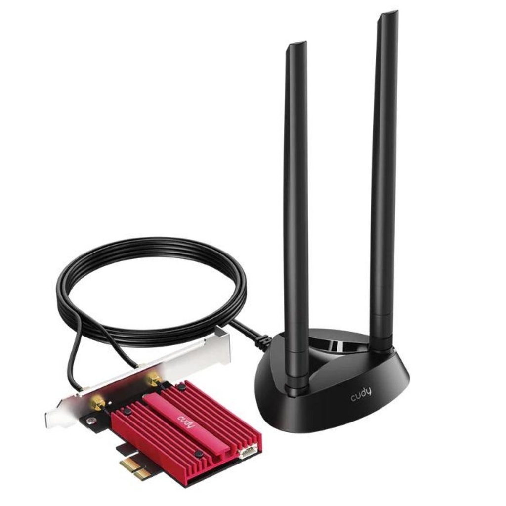 Adaptador Cudy PCI-E Wifi 6e & Bluetooth 5.3